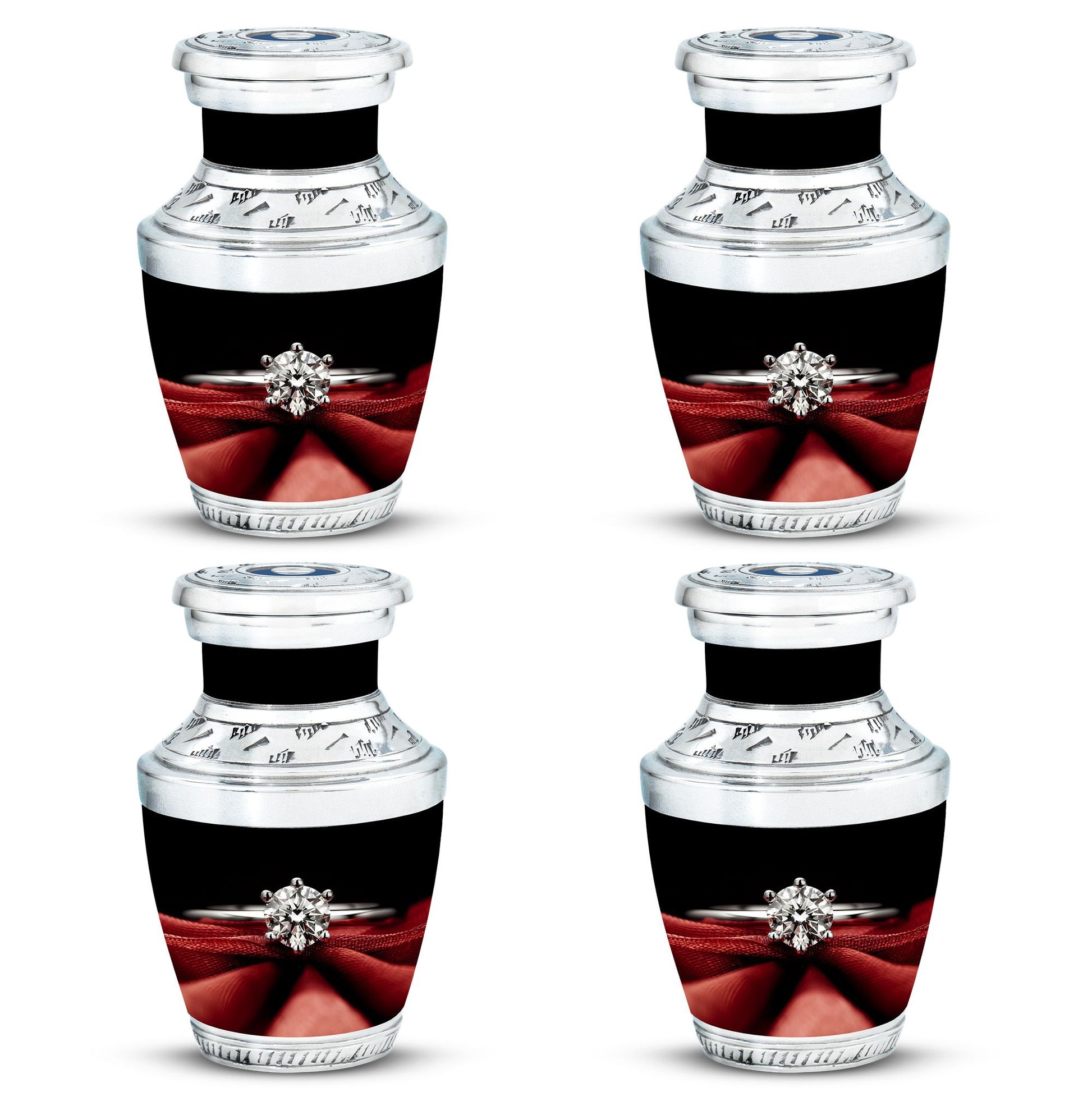 Ring Urn For Human Ashes Funeral, Ashes Memorial Urn