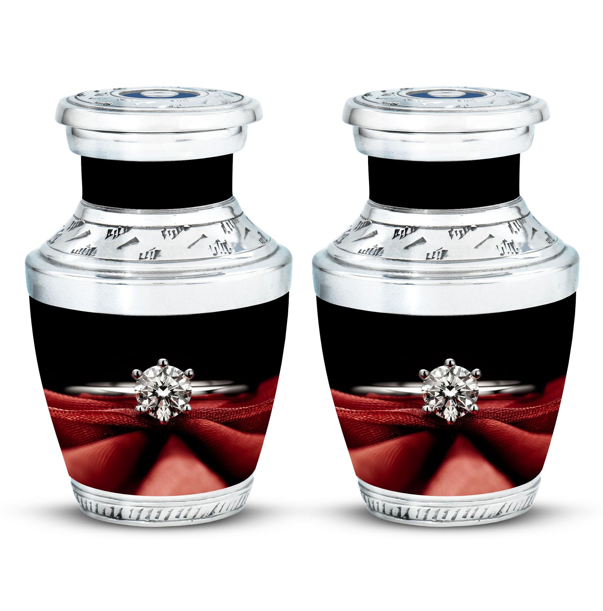 Ring Urn For Human Ashes Funeral, Ashes Memorial Urn