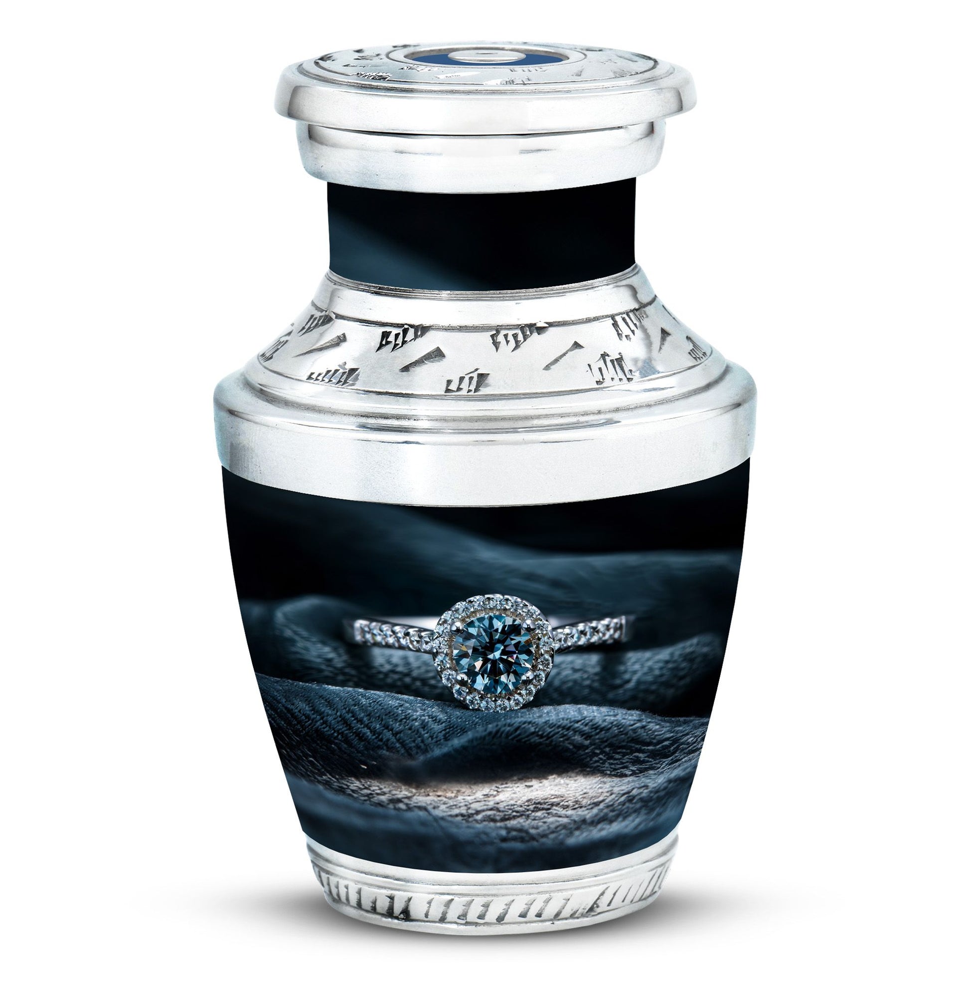 Ring Small Urn For Ashes Funeral, Ashes Cremation Urn For Ashes