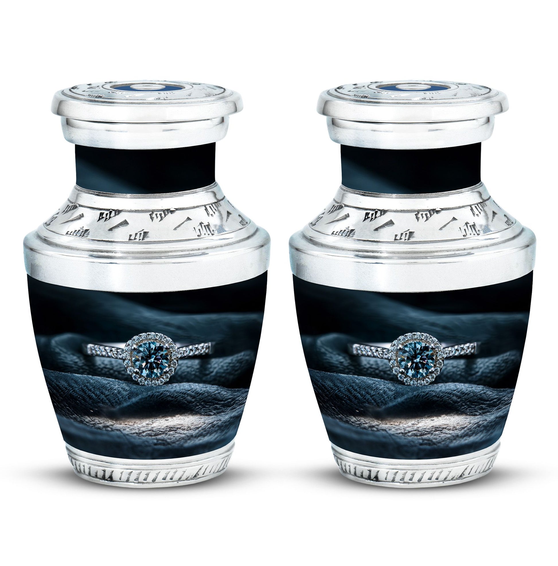 Ring Small Urn For Ashes Funeral, Ashes Cremation Urn For Ashes