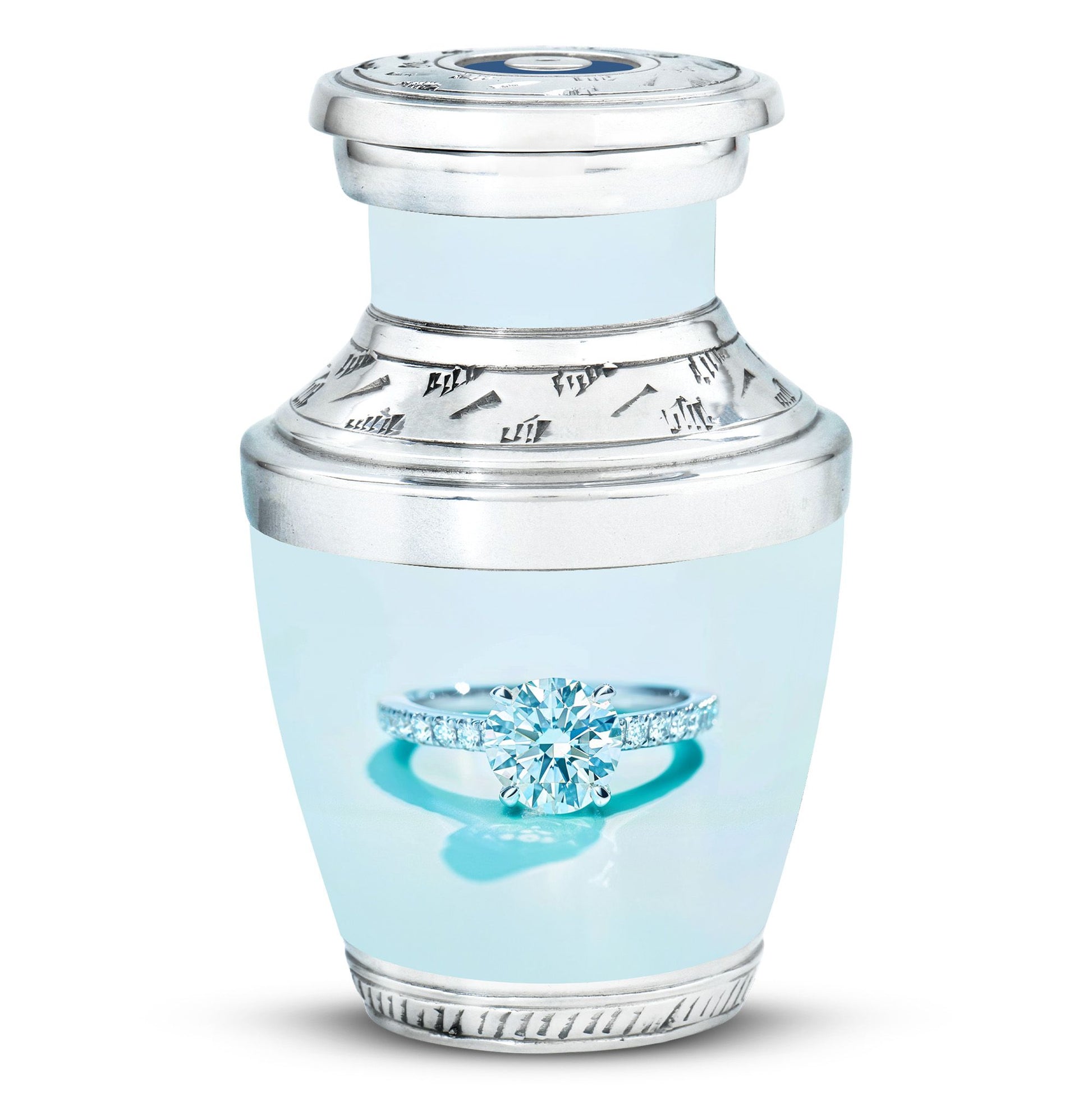 Ring Small Urn For Ashes Adult Male Large Funeral, Ashes Urn