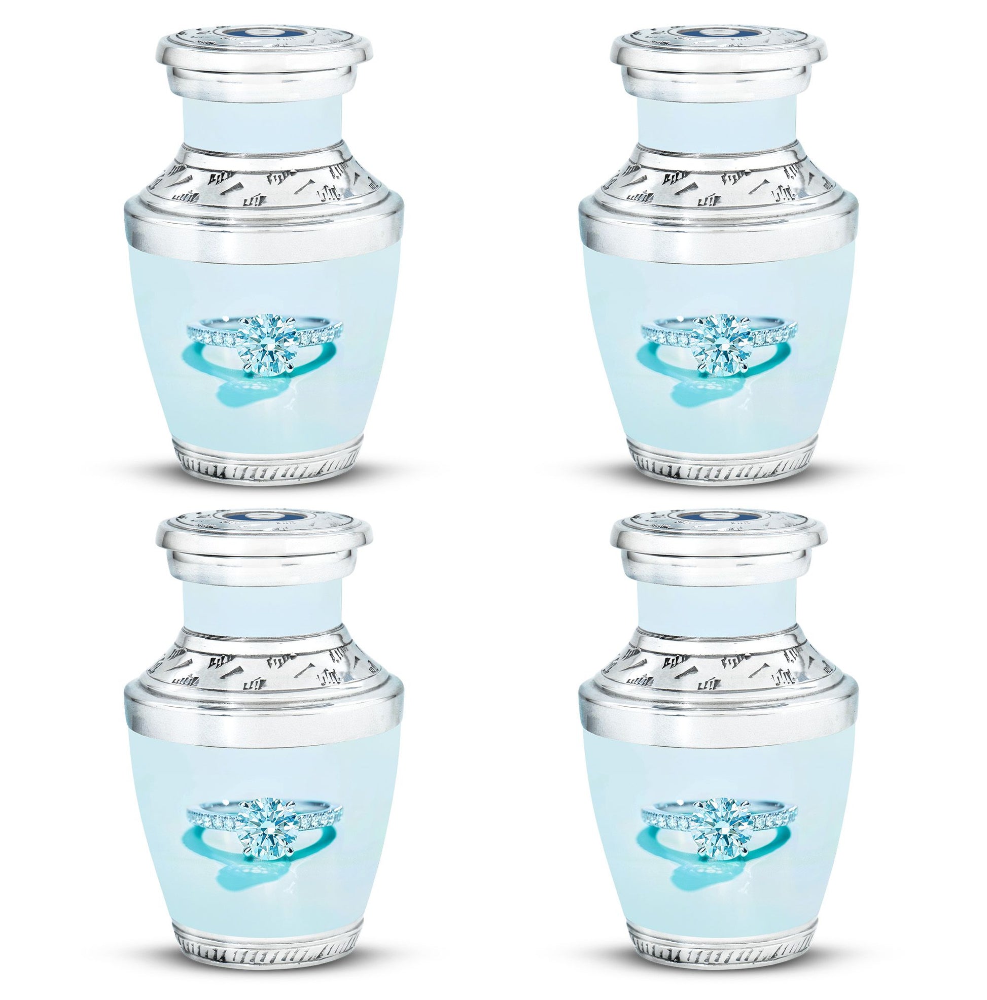 Ring Small Urn For Ashes Adult Male Large Funeral, Ashes Urn