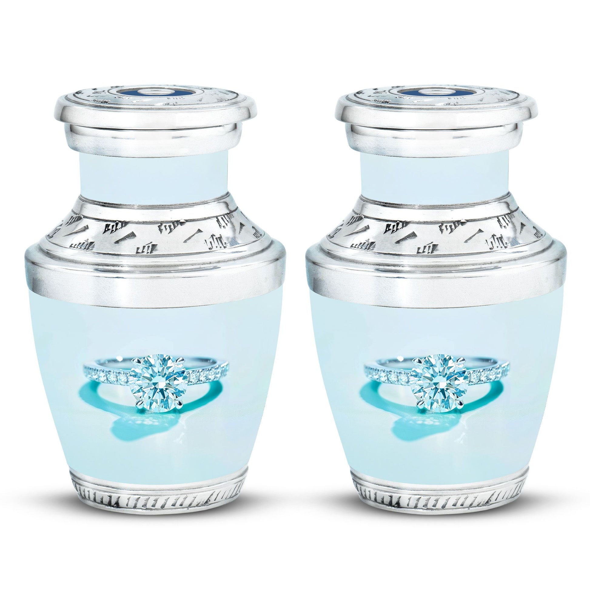 Ring Small Urn For Ashes Adult Male Large Funeral, Ashes Urn