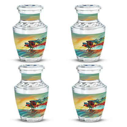 Personalized Bird Keepsake Urn for Human Ashes - 10-inch, 200 cu in - Yatskia