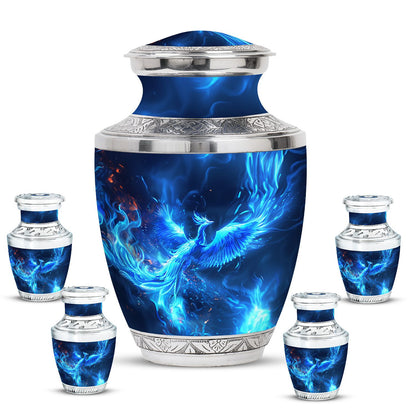 Personalized Bird Keepsake Urn for Human Ashes - 10-inch, 200 cu in - Yatskia