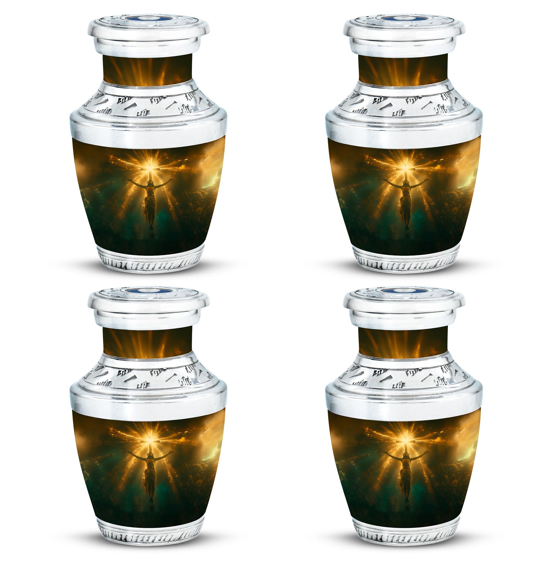 Jesus Small Ashes Urn Funeral, Ashes Cremation Urn For Ashes