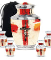 Jesus Small Urn For Human Ashes Large Funeral, Ashes Urn For Ashes