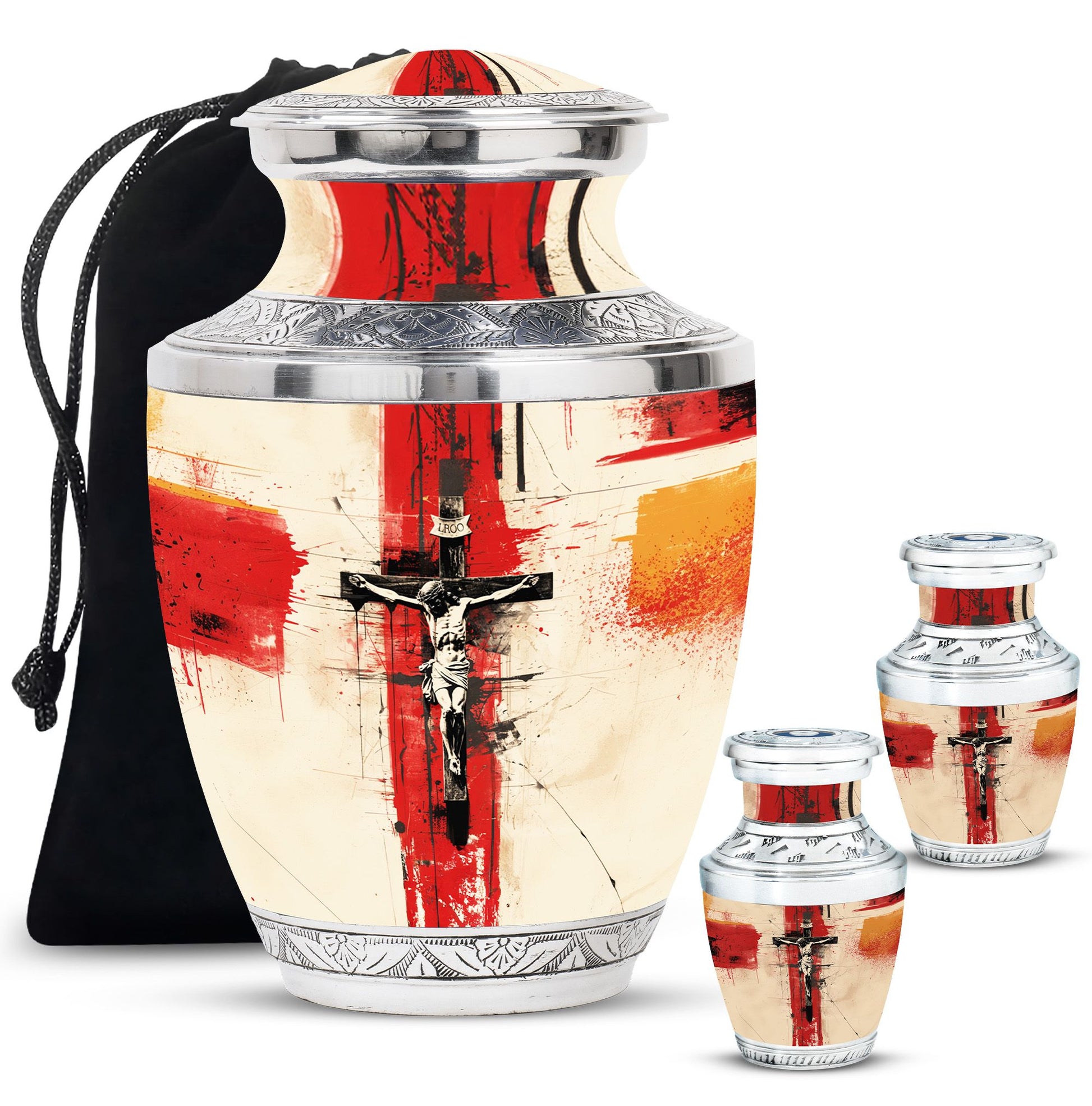 Jesus Small Urn For Human Ashes Large Funeral, Ashes Urn For Ashes