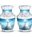 Jesus Small Ashes Keepsake Funeral, Ashes Cremation Urn