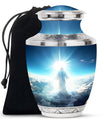 Jesus Urn For Human Ashes Adult Female Funeral, Ashes Cremation Urn