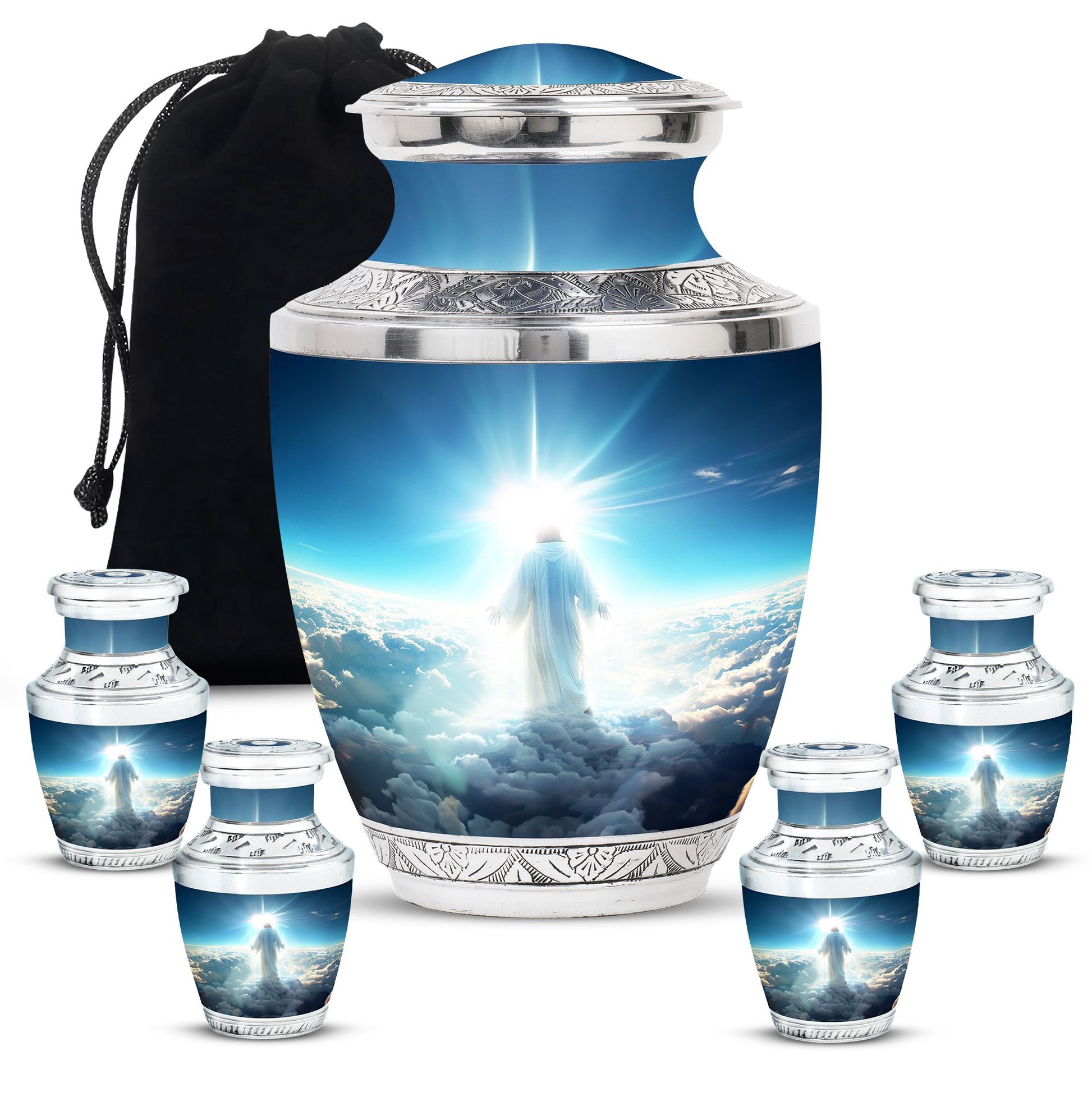 Jesus Urn For Human Ashes Adult Female Funeral, Ashes Cremation Urn