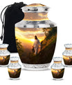 Jesus Small Urns For Women Human Ashes Funeral, Ashes Urn