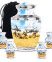 Military Urn For Human Ashes Keepsake Funeral, Ashes Urn