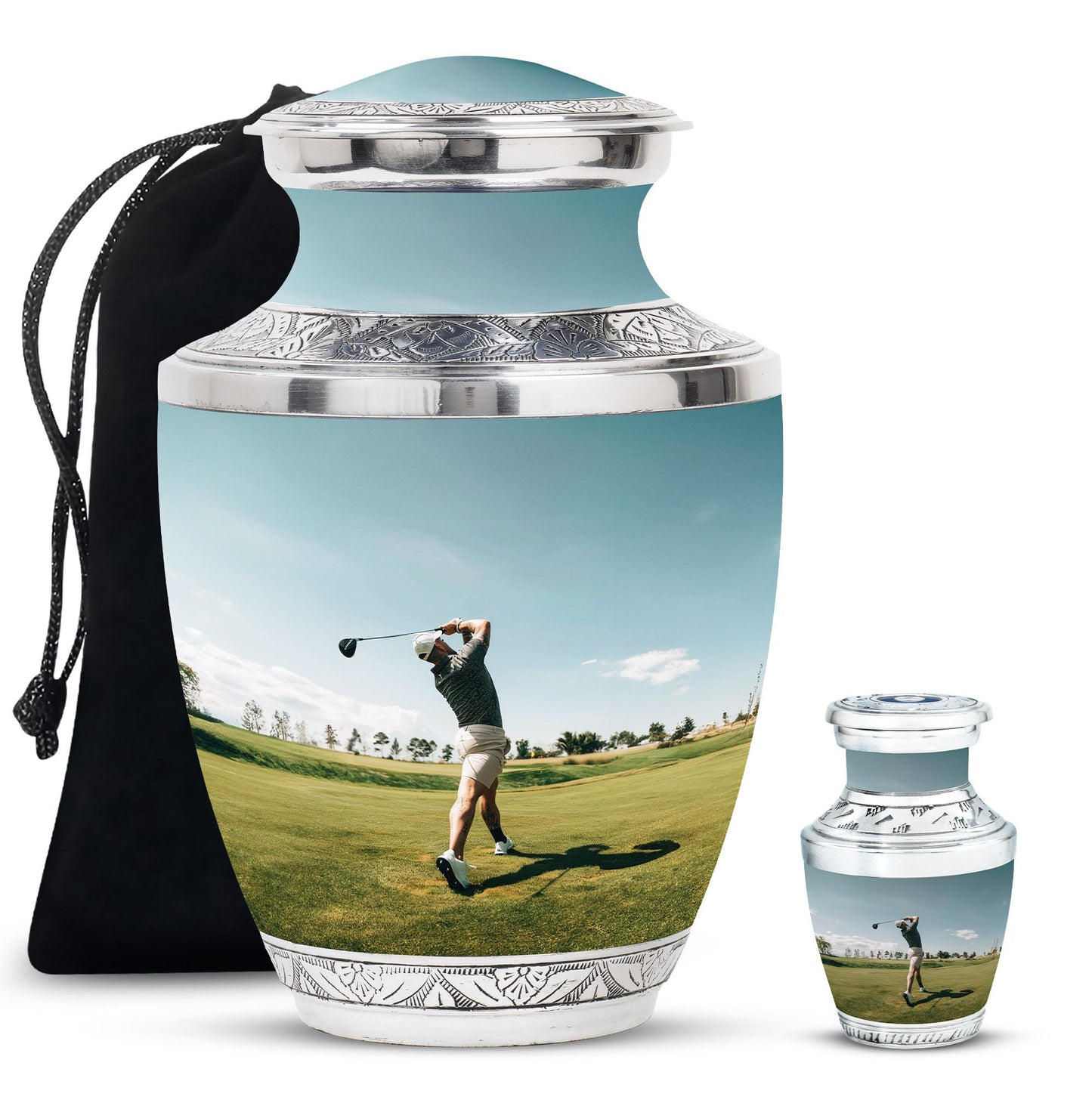 Golf Cremation Urns For Human Ashes - Burial Urns For Ashes