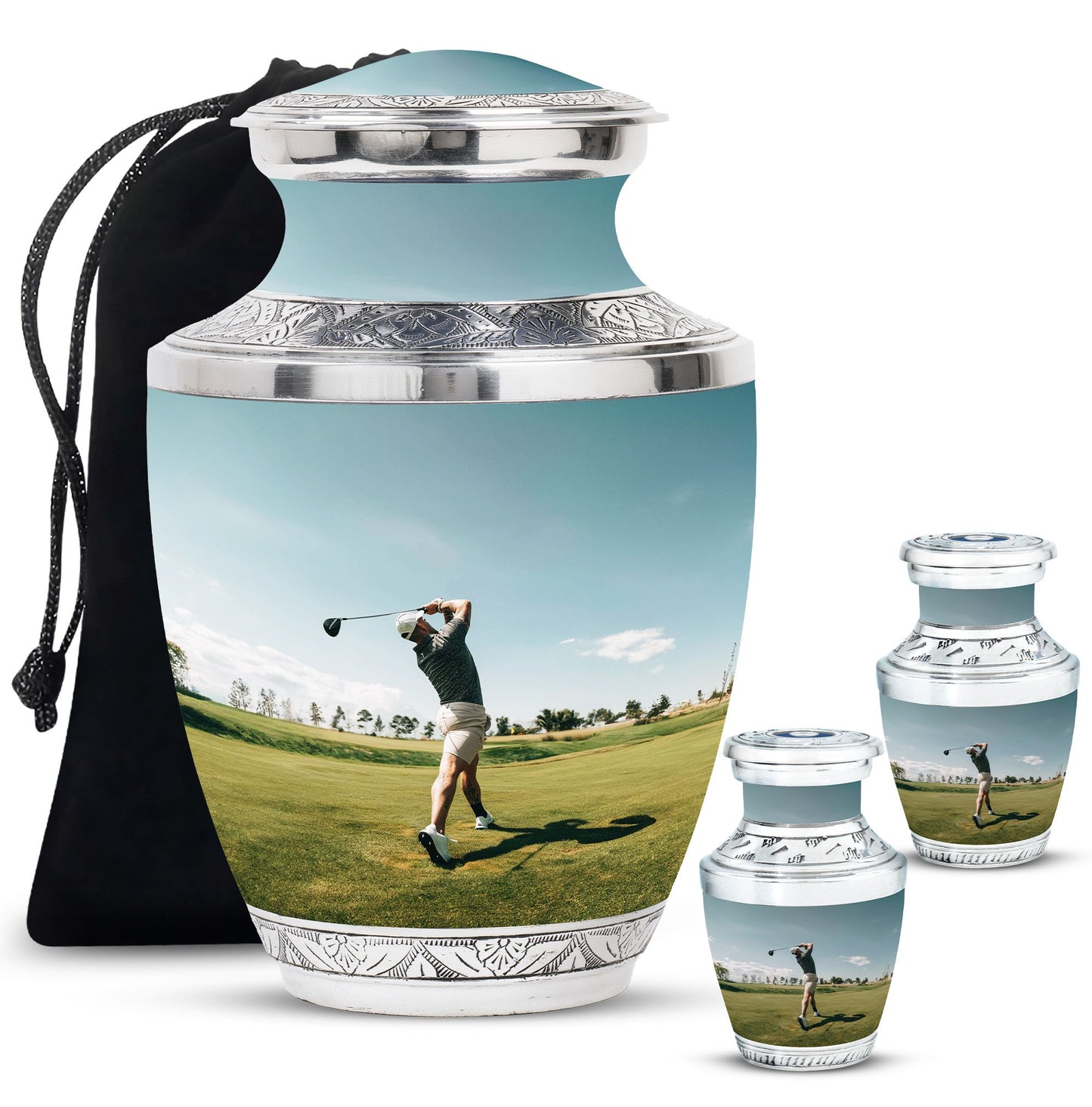 Golf Cremation Urns For Human Ashes - Burial Urns For Ashes