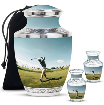 Golf Cremation Urns For Human Ashes - Burial Urns For Ashes