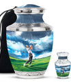 Golf Cremation Urns For Human Ashes Adult Male - Urn For Adult Male