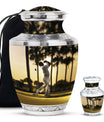 Golf Cremation Urns For Human Ashes - Funeral Urns For Mom and Dad