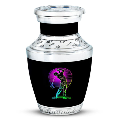 Personalized Golf Cremation Urn for Adult - 10-inch, 200 cu in - Yatskia
