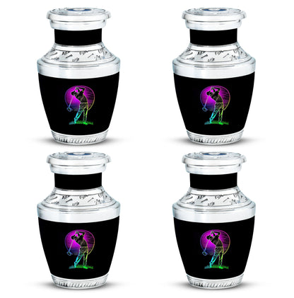 Personalized Golf Cremation Urn for Adult - 10-inch, 200 cu in - Yatskia