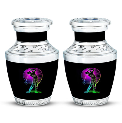 Personalized Golf Cremation Urn for Adult - 10-inch, 200 cu in - Yatskia