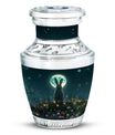 White Bunny Moon Small Urns For Ashes Large Funeral, Ashes Urn