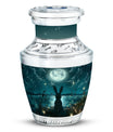 White Bunny Moon Funeral Urn For Adults Funeral, Ashes Urn For Ashes