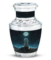 White Bunny Moon Women Funeral - Cremation Urns For Ashes For Women