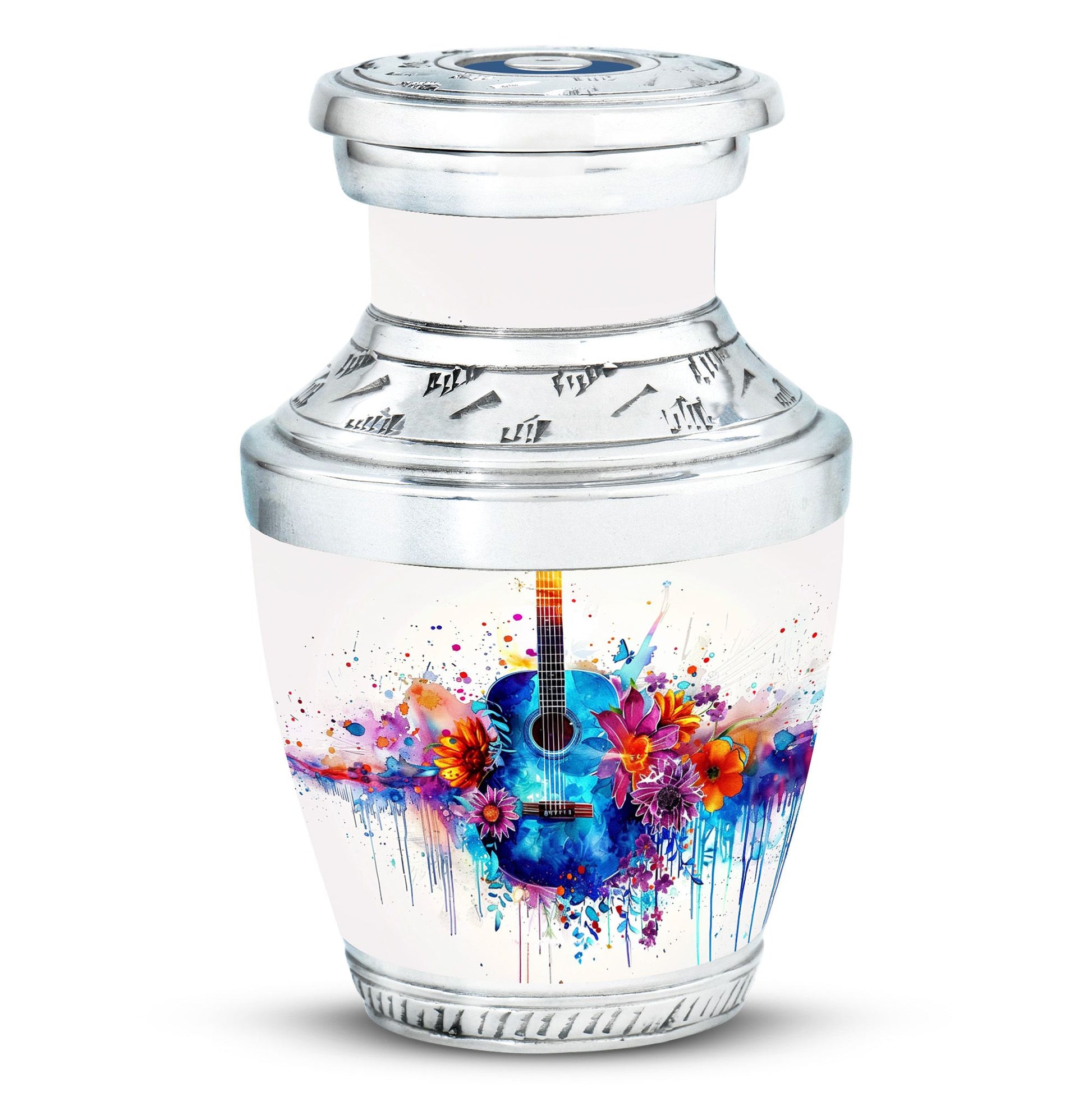 Guitar Urn For Ashes Adult Male Large Funeral, Ashes Urn For Ashes