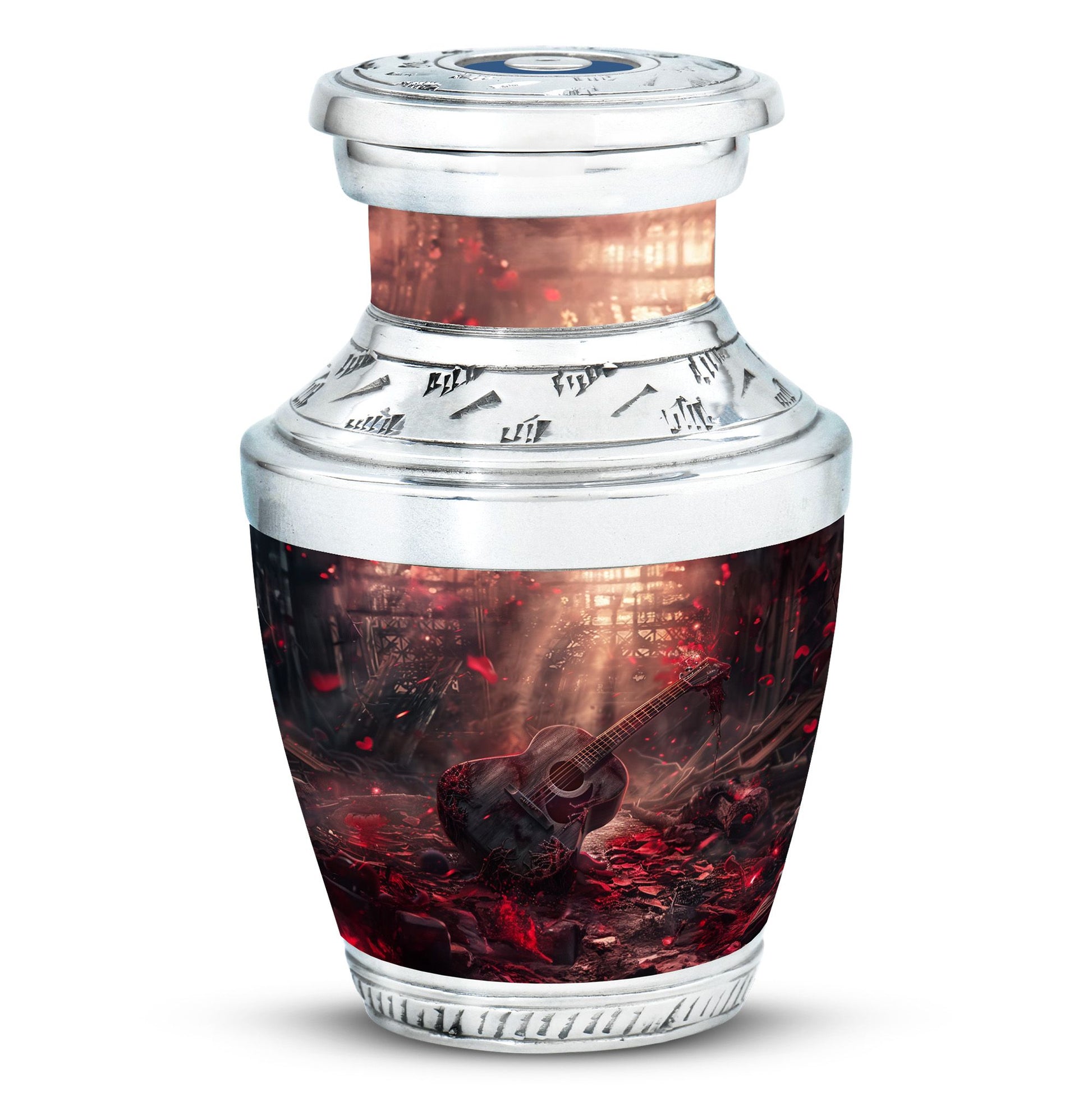 Guitar Cremation Urns For Large Human Ashes - Funeral Urns For Men