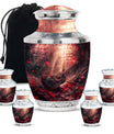 Guitar Cremation Urns For Large Human Ashes - Funeral Urns For Men