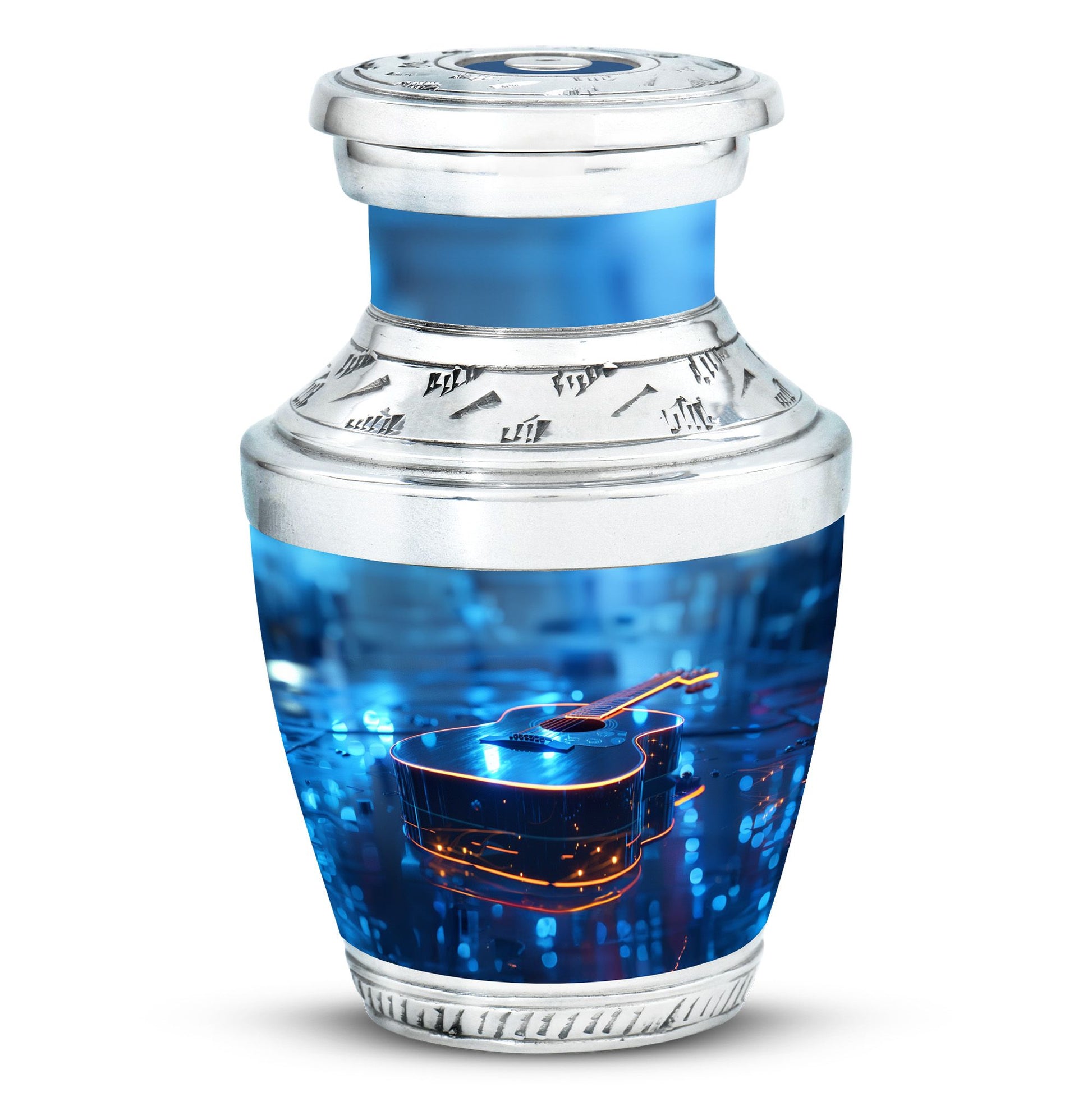 Guitar Urns For Human Ashes Medium Size Funeral, Ashes Memorial Urn