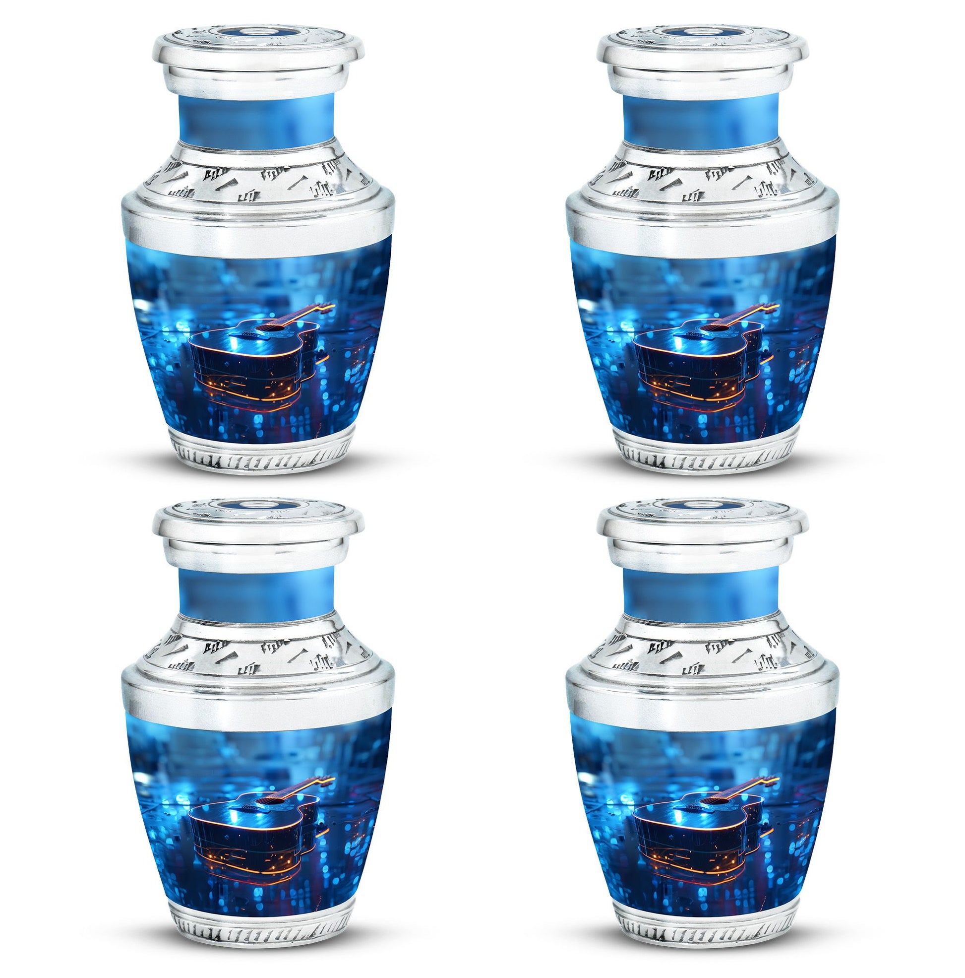 Guitar Urns For Human Ashes Medium Size Funeral, Ashes Memorial Urn