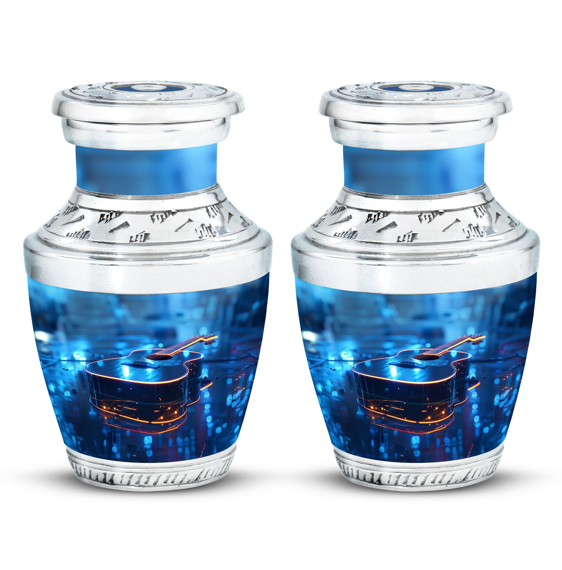 Guitar Urns For Human Ashes Medium Size Funeral, Ashes Memorial Urn