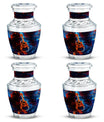 Guitar Urns For Human Ashes Adult Man Large Funeral, Ashes Urn