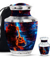 Guitar Urns For Human Ashes Adult Man Large Funeral, Ashes Urn