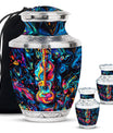 Guitar Urn For Human Ashes - Burial Urns For Men & Women