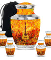 Guitar Cremation Urns For Human Ashes Funeral, Ashes Urn