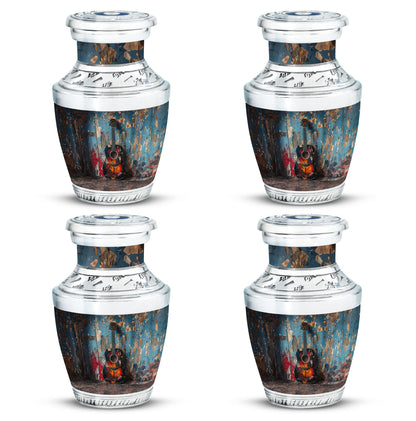 Personalized Guitar Keepsake Urn for Human Ashes - 10-inch, 200 cu in - Yatskia
