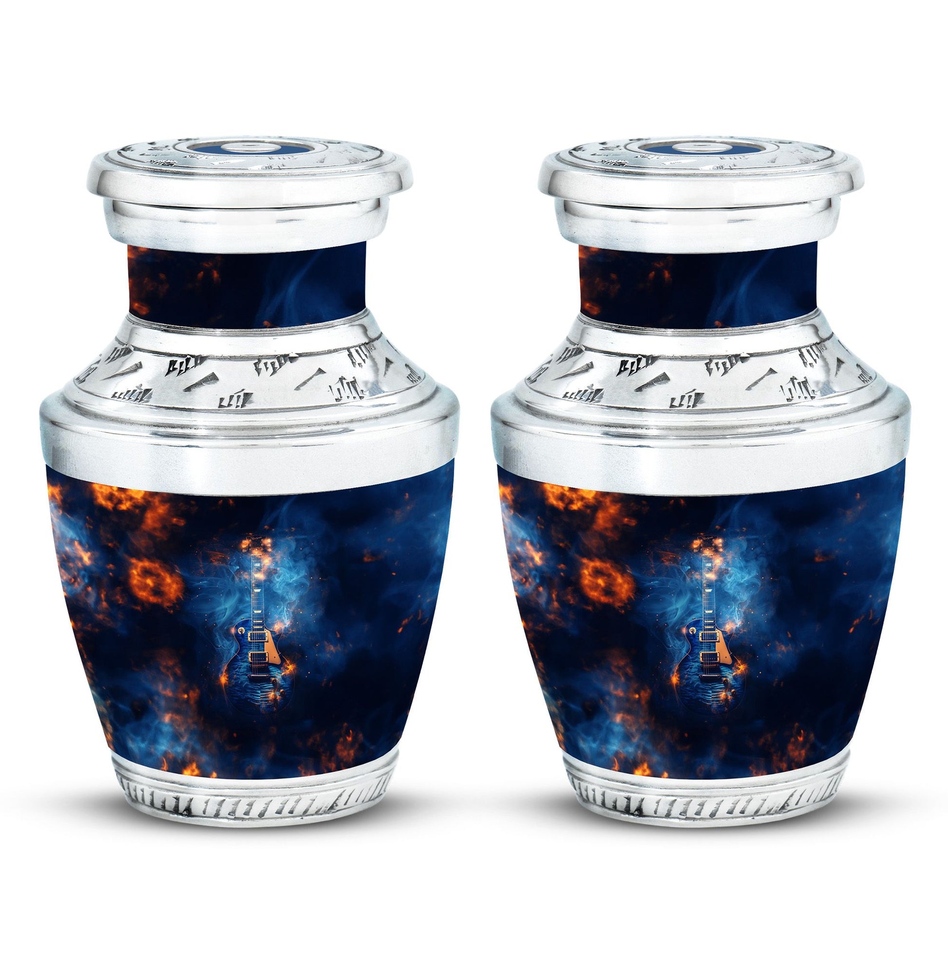 Guitar Urn For Ashes Funeral, Ashes Memorial Urn