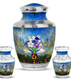 Stained Glass Urns For Human Ashes Large Funeral, Ashes Urn For Ashes