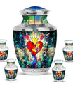 Stained Glass Cremation Urns Large Adult - Cremation Urns For Men