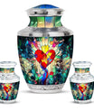 Stained Glass Cremation Urns Large Adult - Cremation Urns For Men