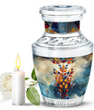 Stained Glass Cremation Urns Large & Small Combo - Funeral Urns For Man