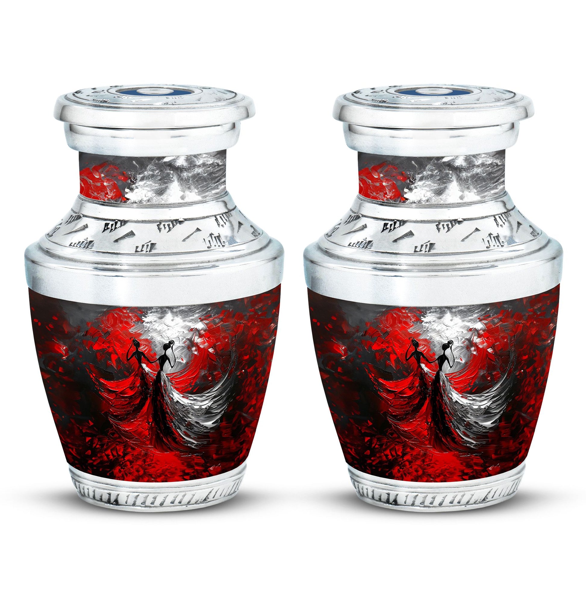 Dancing Mini Urns For Ashes Funeral, Ashes Cremation Urn