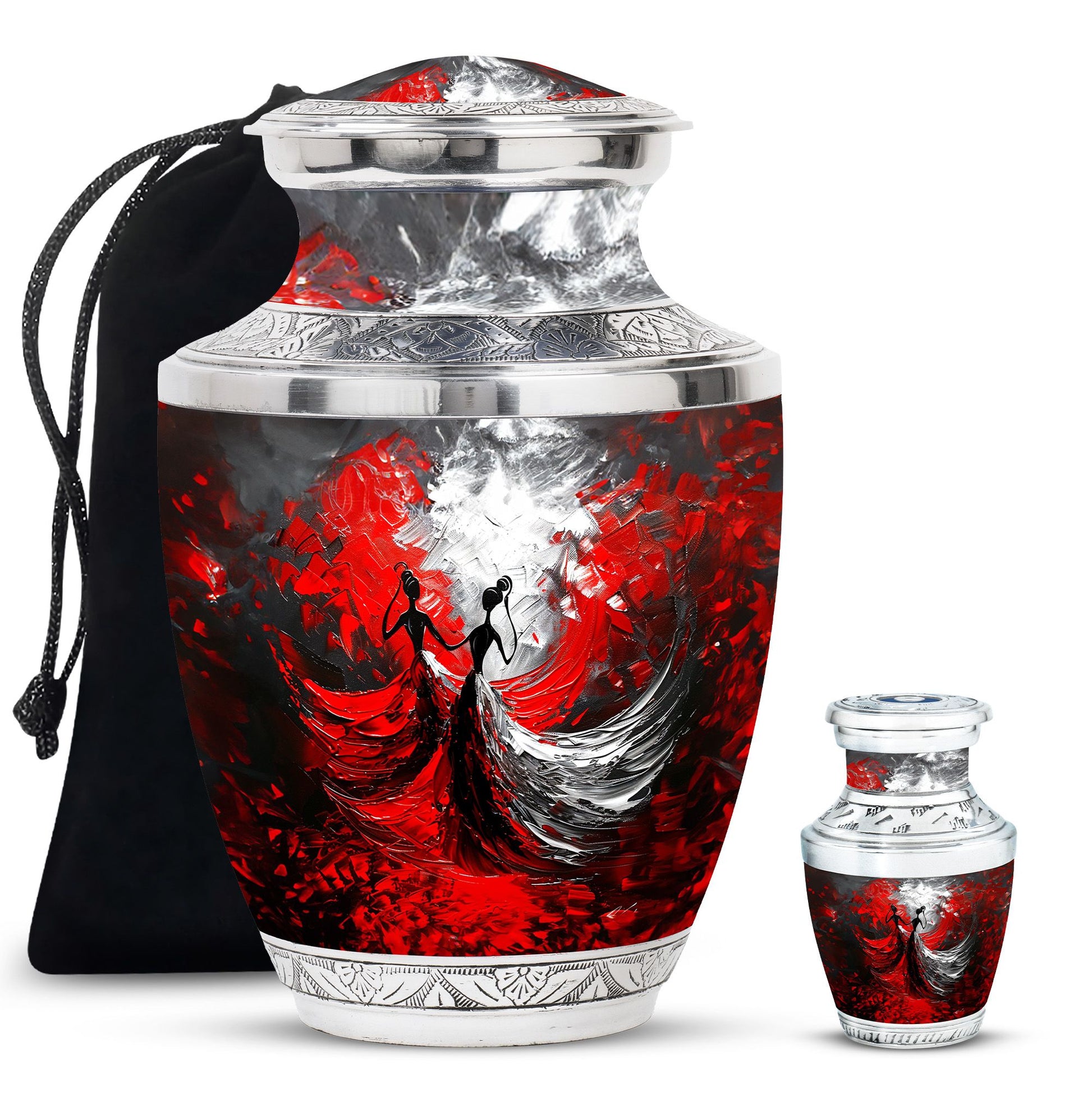 Dancing Mini Urns For Ashes Funeral, Ashes Cremation Urn