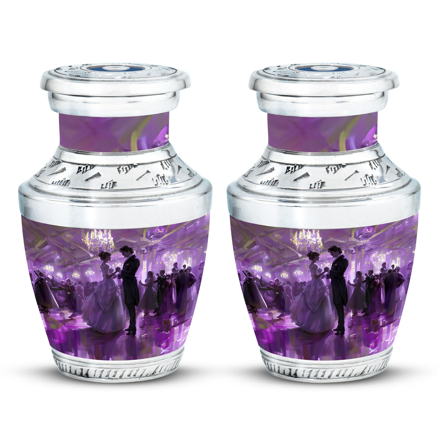 Personalized Dancer Memorial Urn for Human Ashes - 10-inch, 200 cu in - Yatskia
