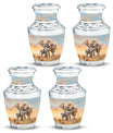 Elephant Family Cremation Urns For Men Funeral, Ashes Cremation Urn