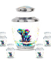 Elephant Family Burial Urn For Adult Ashes Large Funeral, Ashes Urn