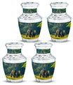 Elephant Family A Small Urn For Ashes Funeral, Ashes Cremation Urn